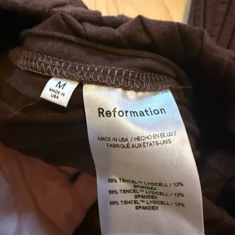 Reformation Ribbed Pants - Picture 7 of 8